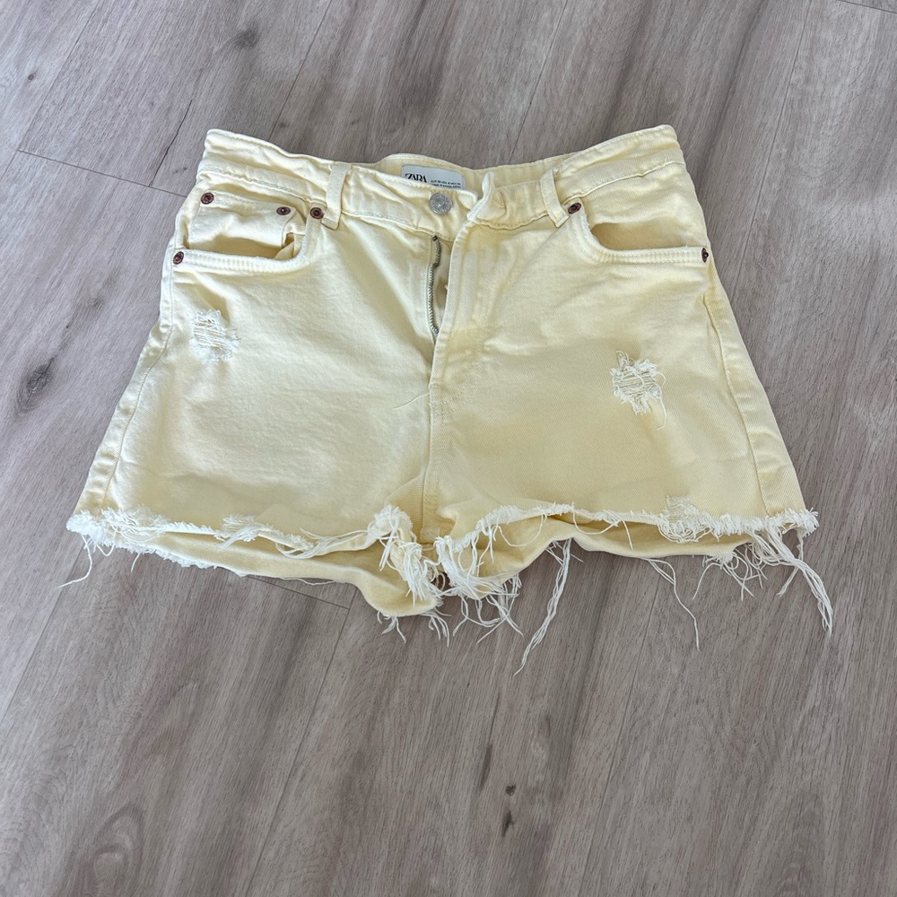 Zara denim shorts